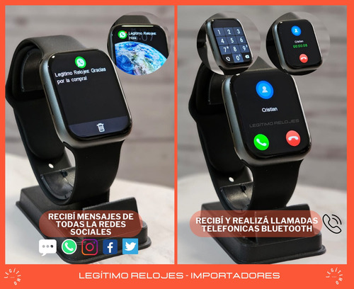 Imagen 6 de 10 de Smartwatch W28 Pro Reloj Inteligente Hombre Mujer Tope Gama