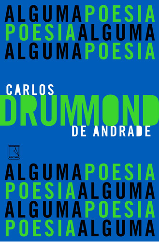 Livro Alguma Poesia