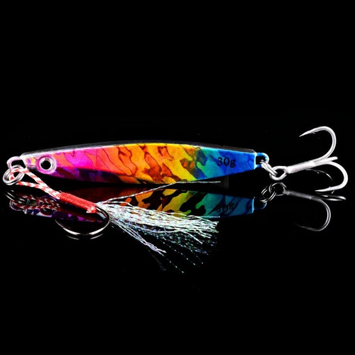 Pack X 5 Chispa Doble Anzuelo Señuelos Pesca 12gr 52mm