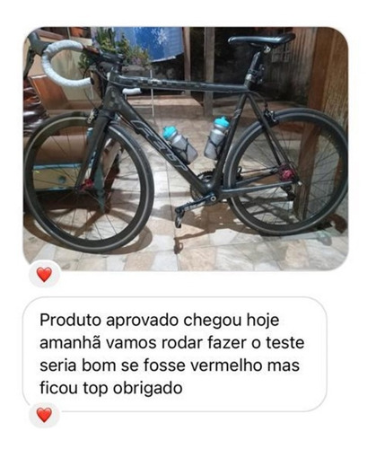 Kit Suporte 15g + Garrafinha Caramanhola Sense Bike 500ml