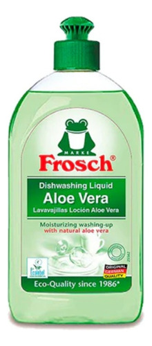 Lavavajillas Líquido Aloe Vera 500ml Frosch 