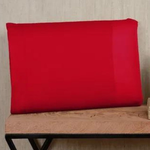 Kit 4 Fronhas Para Travesseiro Em Malha Lisa 70 X 50 Cm Vermelho