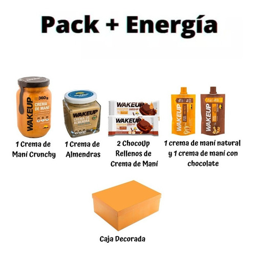 Pack + Energía / Crema De Almendras Wakeup