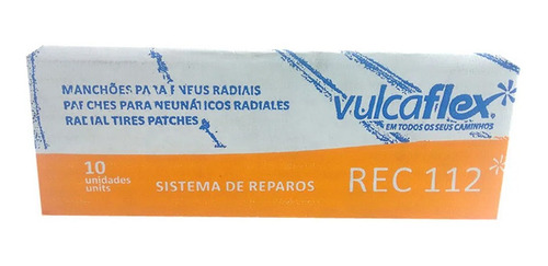 Imagem 3 de 3 de Manchões A Frio Rec-112 10 Unidades - Vulcaflex
