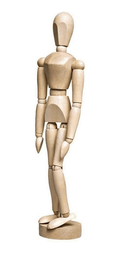 Manequim Articulado Sinoart Feminino 30cm Natural