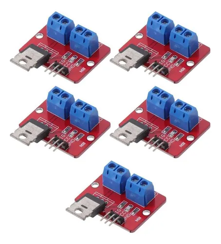 Hobbyin 5pcs Irf520 Mosfet Module De Mosfet, Módulo De Con