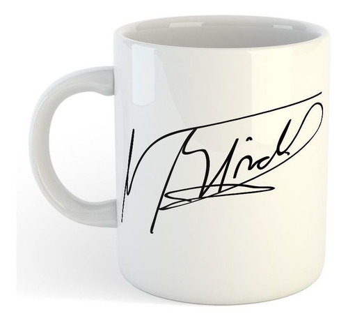 Taza De Ceramica Frente De Todes Firma Nestor Kirchner Peron