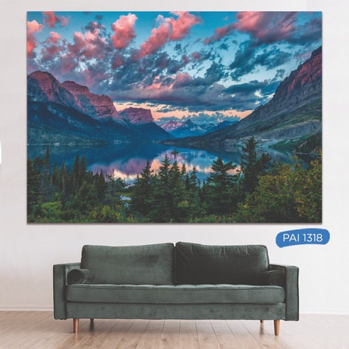 Imagen 6 de 10 de Cuadro Canvas Naturaleza Paisajes 120x70 Personalizable