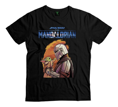 Polera The Mandalorian Star Wars Xxl Xxxl Algodón Unisex