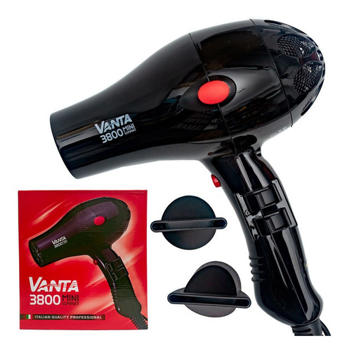 Vanta 3800 Mini Compact Secador De Pelo 1800w Local 