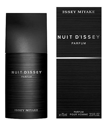 Issey Miyake Nuit D'issey Parfum For Men, 2.5 Bmt2t