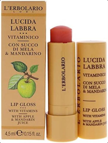 Lerbolario Lip Gloss - Y Jugo De Mandarina Para Bálsamo Labi