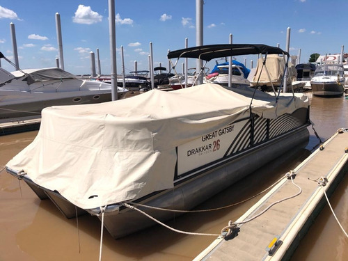 Pontoon De Boats Aluminio Drakkar 26