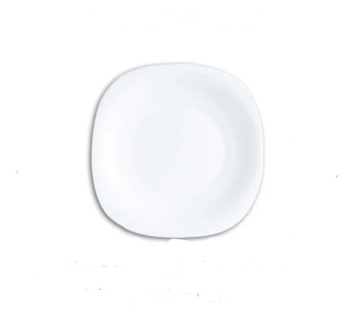 Plato Trinche 26 Cm 8 Piezas Blanco