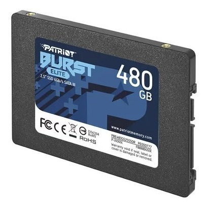 Patriot Burst Elite Disco Duro De Estado Solido 480gb 2.5 