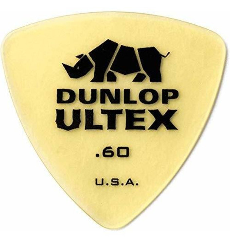 Dunlop 426p.60 Triangulo Ultex, .60mm, Paquete De 6 / Jugad