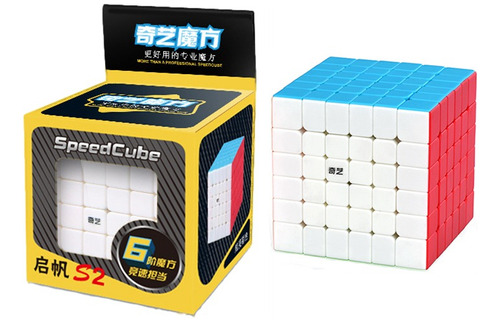 Cubo Rubik 6x6 Qifan S Qiyi Profesional Speed Stickerless