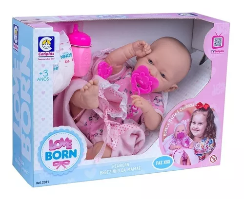 Boneca Reborn Realista Menina Original Recém Nascido - ShopJJ - Brinquedos,  Bebe Reborn e Utilidades