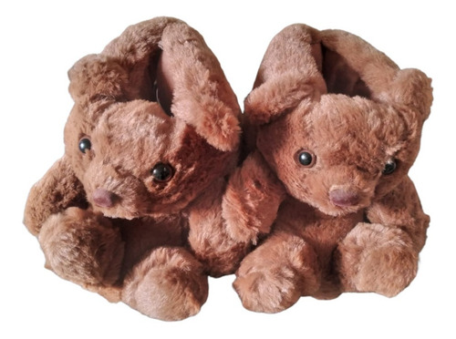 Pantufla De Oso Como Botita Calientita Y Muy Comoda