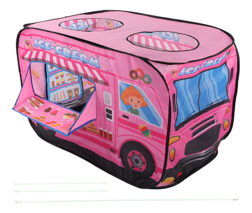 Casa Infantil Ice Cream Truck Up Play Tent Para Interiores Y