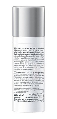 Imagen 2 de 4 de Crema Day SPF30 Eucerin Anti-Pigment día para todo tipo de piel de 50mL