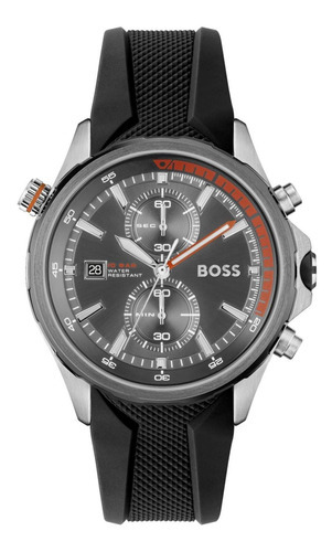 Reloj Hugo Boss Hombre Silicona 1513931 Globetrotter