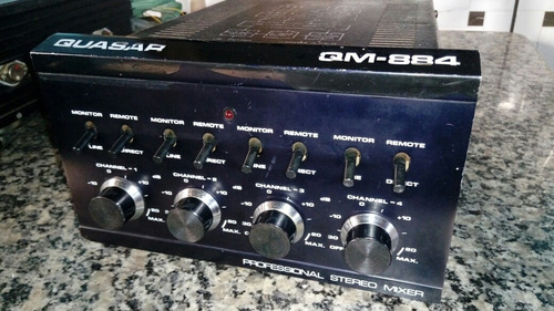 Mixer Quasar Model Qm 884 Raridade...funcionando..veja Fotos