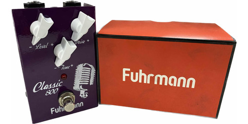 Pedal Fuhrmann Guitarra Classic 800 Cl01 Novo Original
