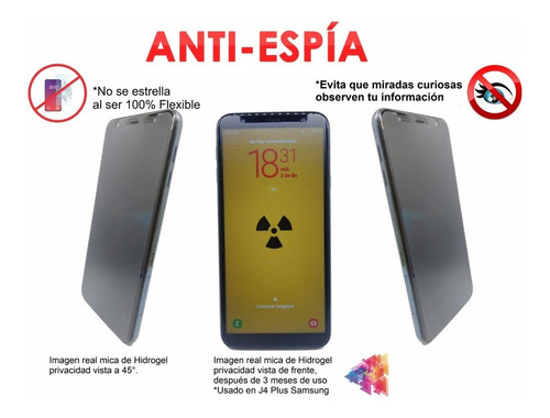 Mica Para Rog Phone 6d Asus Hidrogel Privacidad/no Cristal