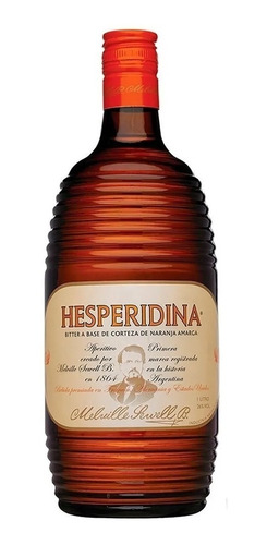 Aperitivo Hesperidina 1 Litro - Bitter De Naranja Amarga