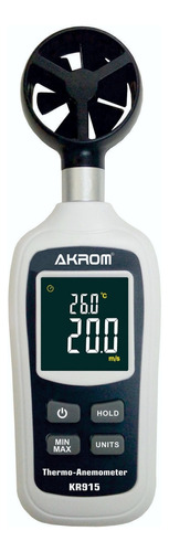 Termo Anemômetro Digital Com Visor Colorido - Kr915