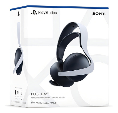 Headset Sem Fio Pulse Elite - Sony (cor Branco) Branco