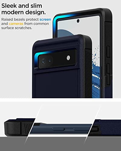 Funda Para Google Pixel 6a Teal Dual Layer Uso Rudo