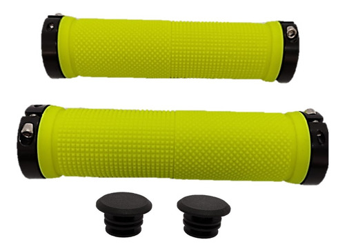 Grip Bicicleta Gw Mangos Puño Manilares Con Anillo Bloqueo