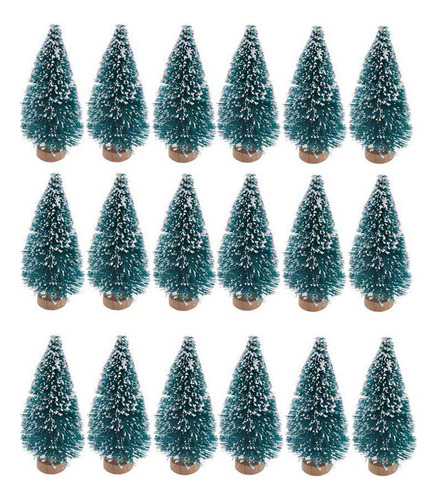 Sunreek 24 Piezas Artificial Mini Navidad Sisal Nieve Frost 