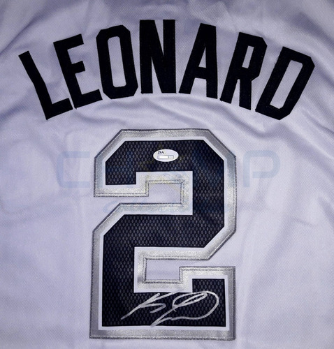 Jersey Autografiado Kawhi Leonard San Antonio Spurs Clippers