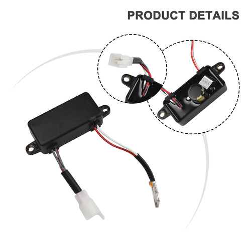 Regulador De Voltaje Negro 080526 Tt10-7c Avr