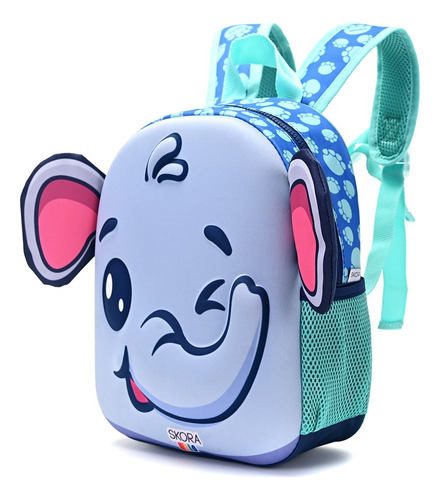 Mochila Jardin Kawai Prescolar Maternal 12  Niños