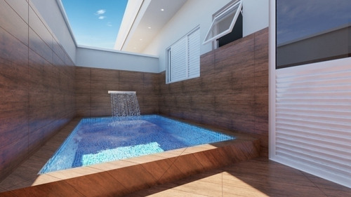 Imagem 7 de 14 de Casa Em Condomínio Fechado Com Piscina Individual No Cibratel Ii - 0134