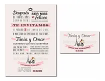 Comprar Invitación Y Tarjeta Despedida De Soltera Mixta Imprimible