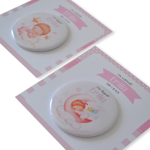 Souvenir Nacimiento: Temática De Bebes, Imanes X 20u