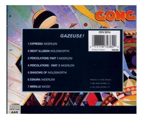 Cd: Gazeuse
