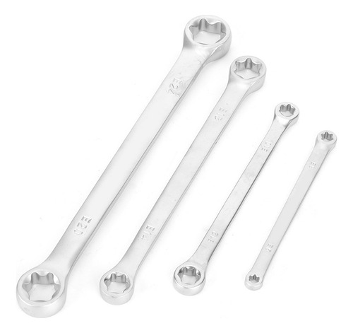 Conjunto De 4 Peças, Chave Hexagonal E8 E24, Extremidade