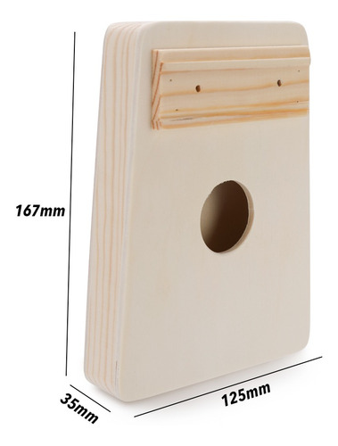 Imagen 5 de 6 de Montaje Simple Kalimba Trabajo Hecho A Mano Kit De Bricolaje