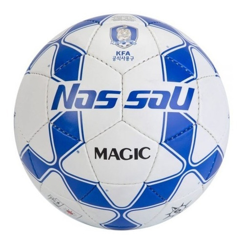 Pelota Fútbol Nassau Magic N°4 Pique Completo Color Azul