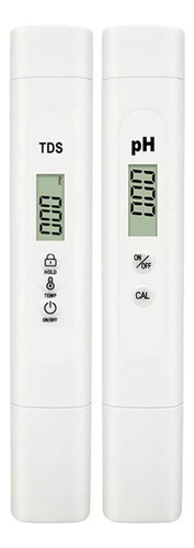 Medidor Digital De Dureza Del Agua Tds Y Ph Meter Para