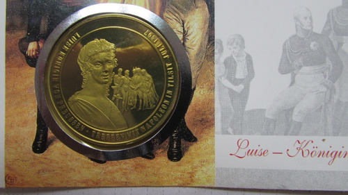 Alemania 1993 Medalla Louisa Reina De Prusia F1