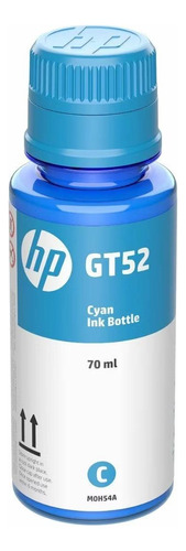 Tinta Hp Gt52 Cyan/azul Original Ink Botella