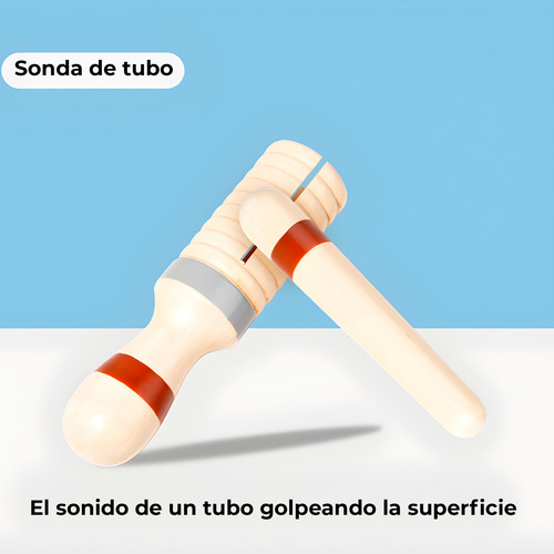 Sonajeros Juguetes Madera Musicales Sensoriales Didáctico