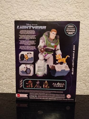 Figura Buzz Lightyear Disney Pixar De Lujo Reempacado (Usado)